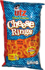 Utz Baked Cheddar Cheese Rings