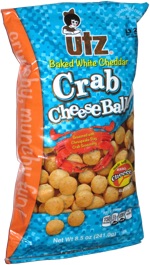 Utz Baked White Cheddar Crab Cheese Balls