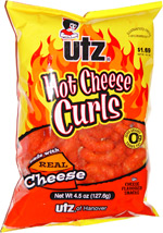Utz Hot Cheese Curls