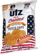 Utz Grillin' Classics Grilled Hot Dog Potato Chips