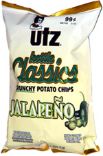 Utz Kettle Classics Crunchy Potato Chips Jalapeno