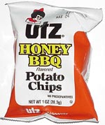 Utz Honey BBQ Potato Chips