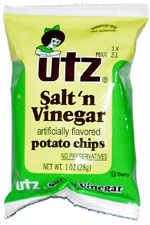 Utz Salt 'n Vinegar Potato Chips