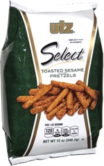 Utz Select Toasted Sesame Flavored Pretzels