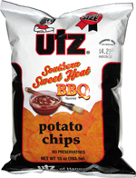 Utz Southern Sweet Heat BBQ Potato Chips