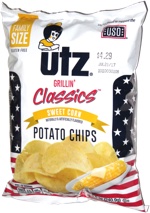 Utz Grillin' Classics Sweet Corn Potato Chips