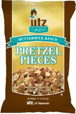 Utz Select Buttermilk Ranch Pretzel Pieces