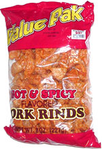 Value Pak Hot & Spicy Pork Rinds