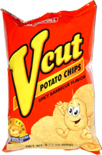 Jack 'n Jill Vcut Potato Chips Spicy Barbecue Flavor
