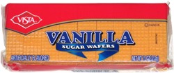 Vista Vanilla Sugar Wafers