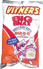 Vitner's Sweet Baby Ray's Bar-B-Q Potato Chips