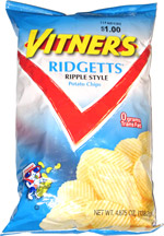 Vitner's Ridgetts Ripple Style Potato Chips