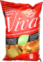 Yum Yum Viva Sundried Tomato & Basil Seasoned Vegetable Chips