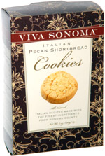 Viva Sonoma Italian Pecan Shortbread Cookies