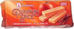 Voortman Pumpkin Spice Wafers
