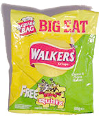 Walkers Crisps Cheese and Chive Flavour