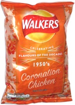 Walkers Celebrating Flavours of the Decades 1950's Coronation Chicken