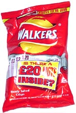 Walkers Ready Salted Crisps