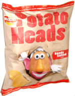 Walkers Potato Heads Ready Salted Crisps