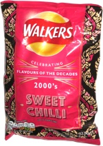 Walkers Celebrating Flavours of the Decades 2000's Sweet Chilli