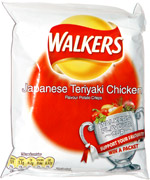 Walkers Japanese Teriyaki Chicken Flavour Potato Crisps
