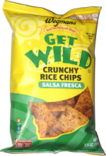 Wegmans Get Wild Crunchy Rice Chips Salsa Fresca