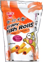 Crispy Fish Rolls Shrimp Flavour