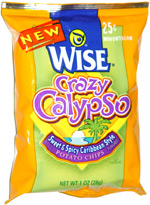 Wise Crazy Calypso Sweet & Spicy Caribbean Style Potato Chips