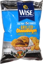 Wise Food Truck Favorites Grilled Cheeseburger Flavored Potato Chips