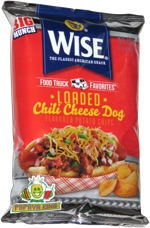 Wise Food Truck Favorites Loaded Chili Cheese Dog Flavored Potato Chips