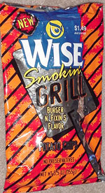 Wise Smokin' Grill Burger N Fixin's Flavor Potato Chips