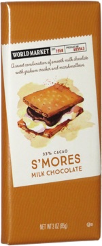 World Market 33% Cacao S'mores Milk Chocolate