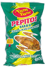 Yum Yum Pepitos Bar-B-Q Corn Chips