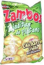 Yummies Zambos Tajaditas de Plátano