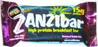Zanzibar High Protein Breakfast Bar Oatmeal Raisin Sun