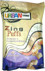 Urban Tribe Zing Puffs Parmesan & Caramelized Onions