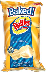 Baked Ruffles Original Potato Crisps