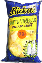 Bickel's Salt & Vinegar Potato Chips