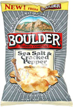 Boulder Sea Salt & Cracked Pepper Intense Potato Chips