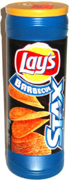 Lay's Stax Barbecue Potato Crisps
