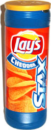 Lay's Stax Cheddar Potato Crisps