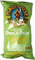 Madhouse Munchies Creamy French Onion Kettle Cooked Potato Chips