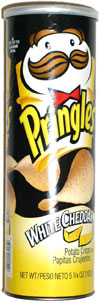 Pringles White Cheddar Potato Crisps