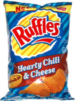 Ruffles Hearty Chili & Cheese Potato Chips