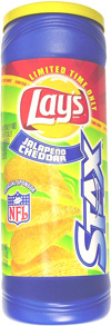 Lay's Stax Jalapeno Cheddar Potato Crisps