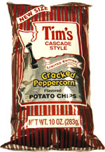 Tim's Cascade Style Cracked Peppercorn Potato Chips