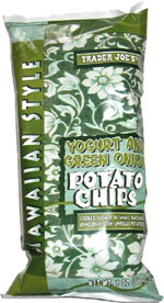 Trader Joe's Yogurt and Green Onion Potato Chips