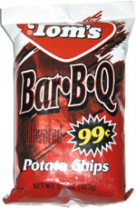 Tom's Bar*B*Q Potato Chips