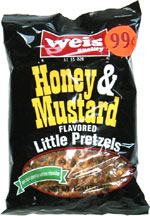 Weis Quality Honey & Mustard Flavored Little Pretzels