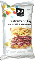 365 Pastrami on Rye Flavored Potato Chips